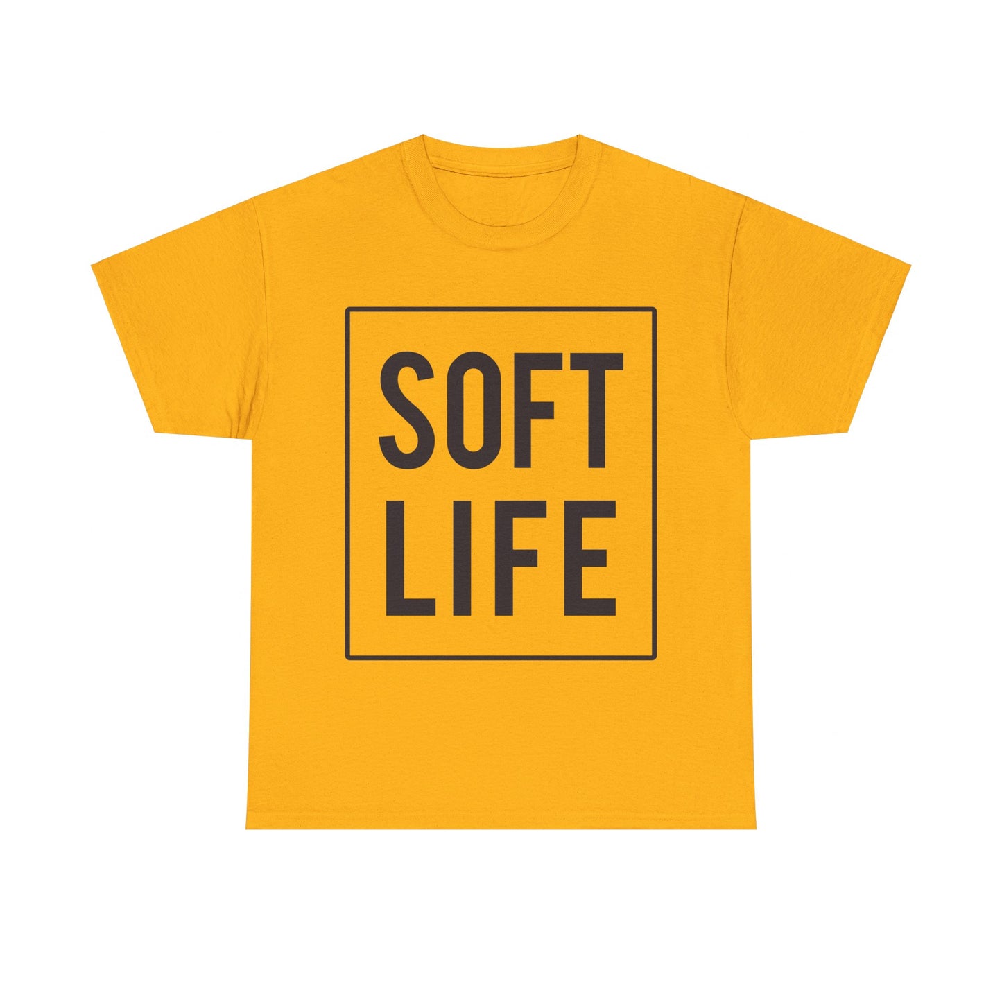 "Soft Life" Unisex Heavy Cotton Tee