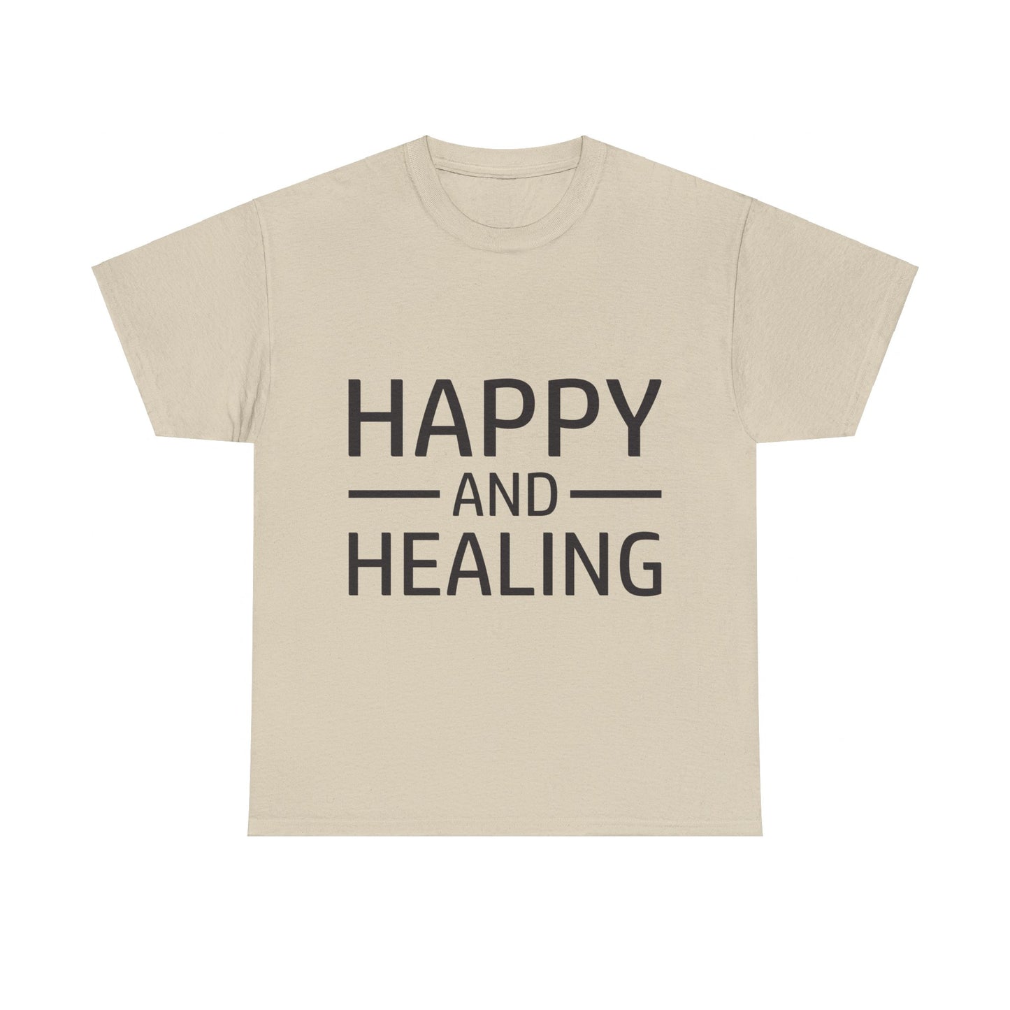 Happy and Healing Unisex Heavy Cotton Tee