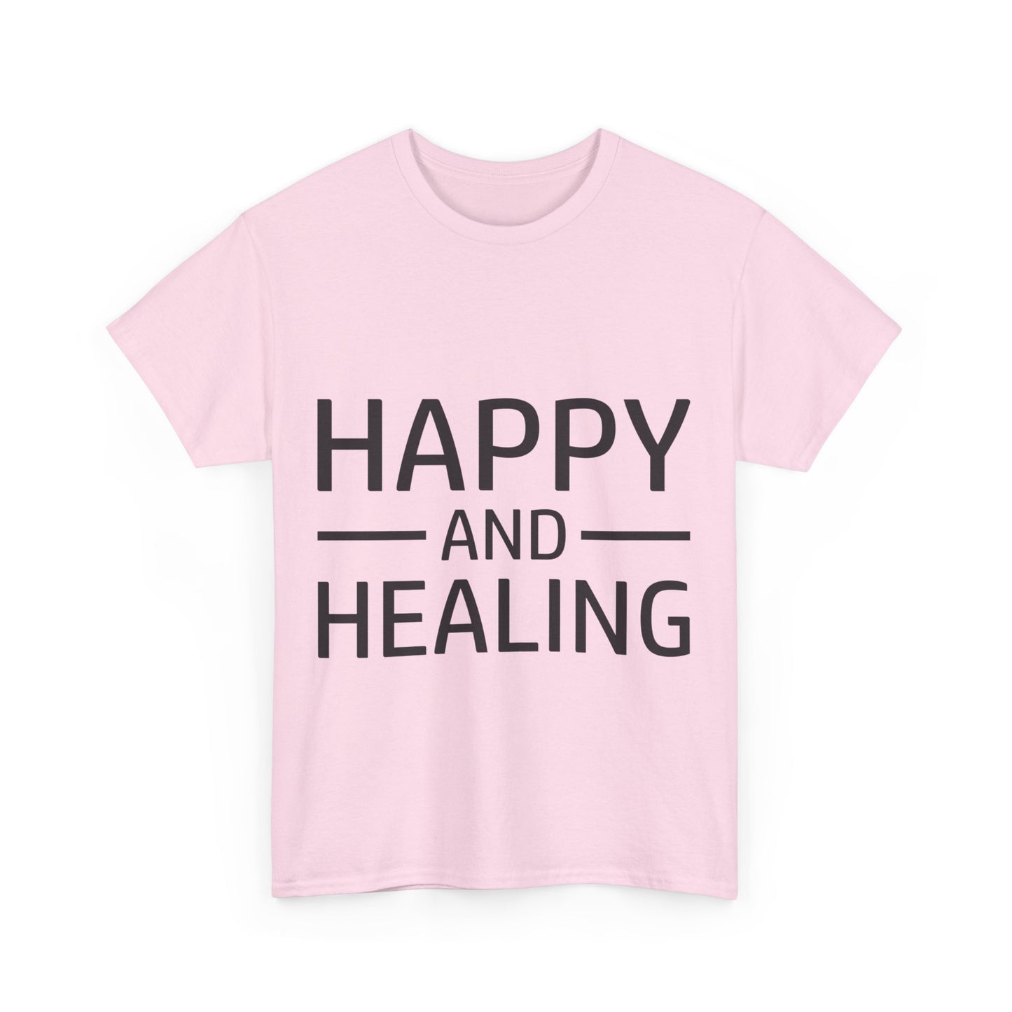 Happy and Healing Unisex Heavy Cotton Tee