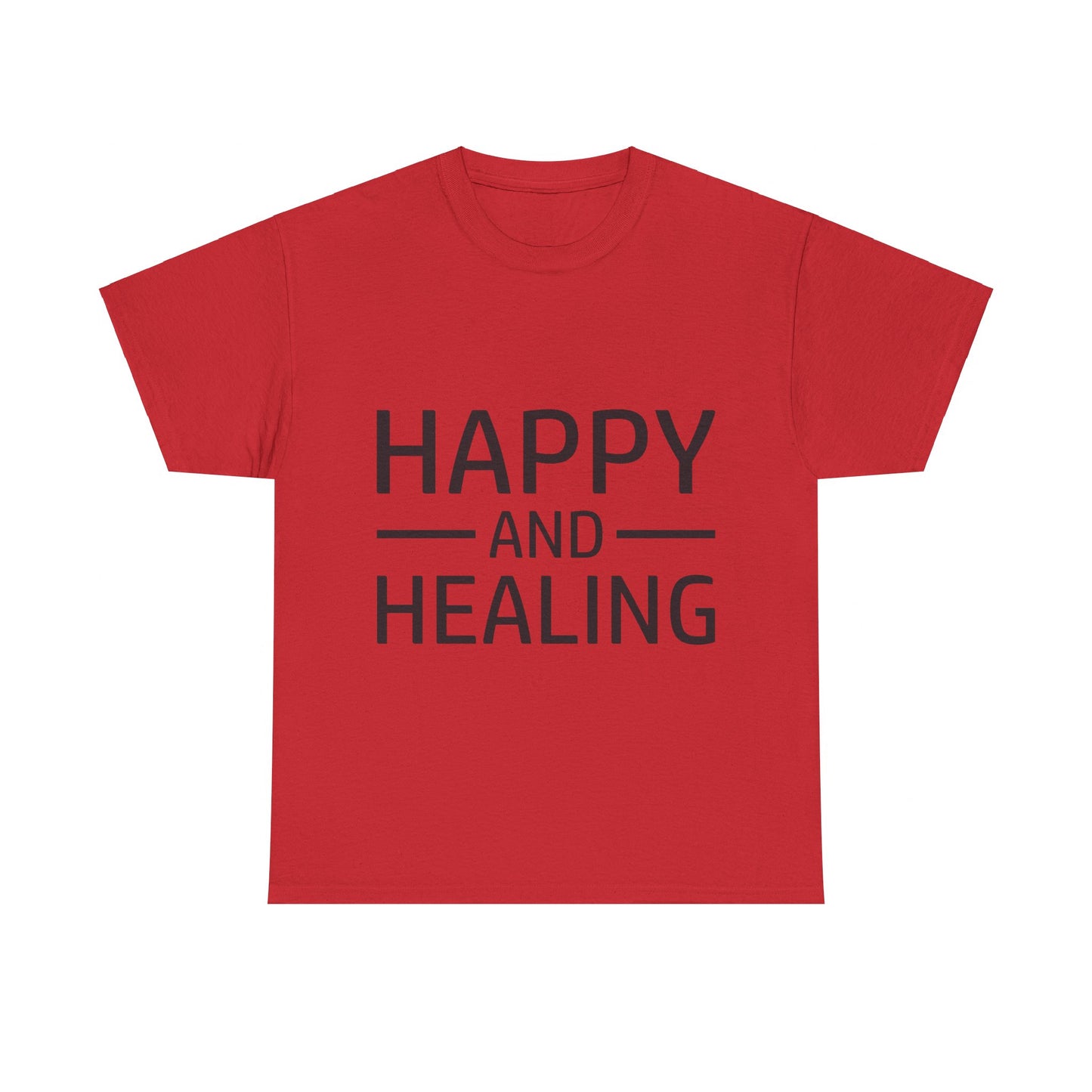 Happy and Healing Unisex Heavy Cotton Tee