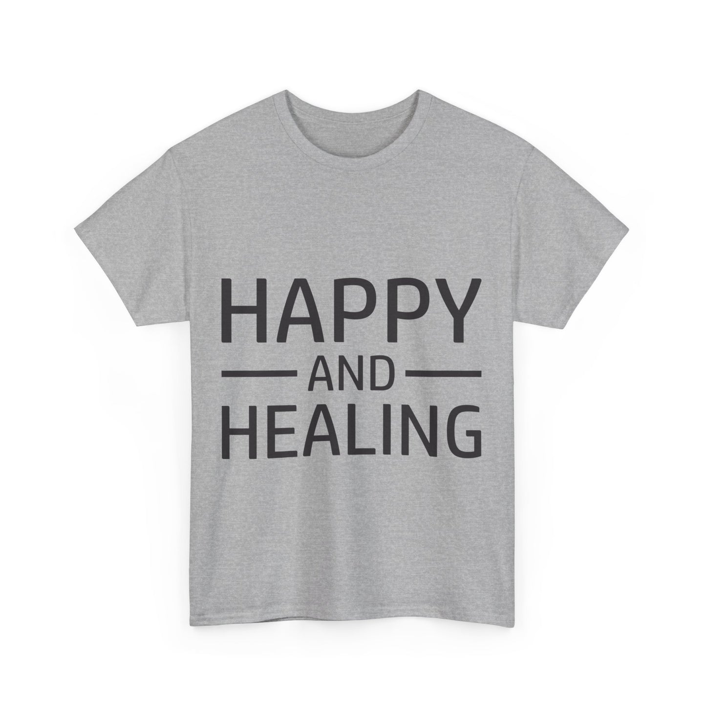 Happy and Healing Unisex Heavy Cotton Tee