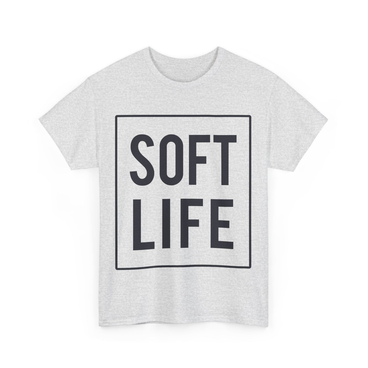 "Soft Life" Unisex Heavy Cotton Tee