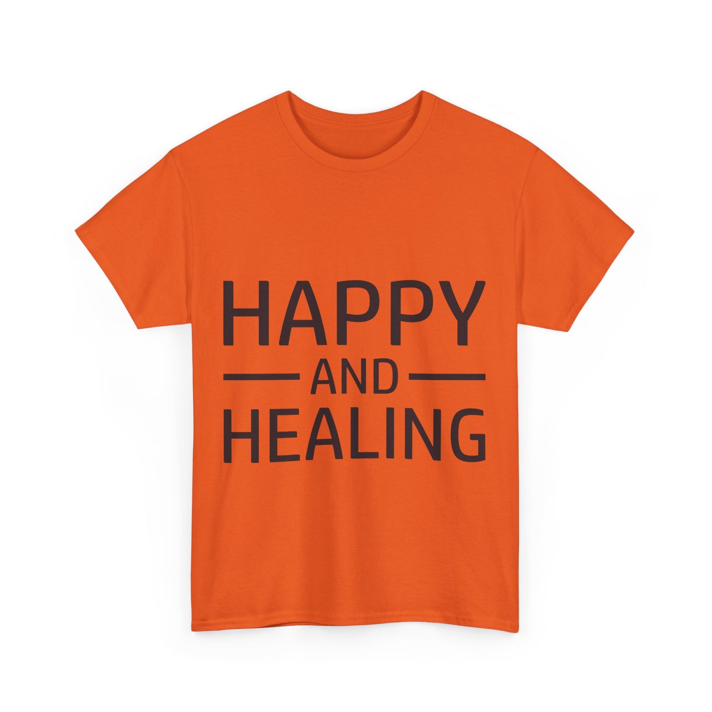 Happy and Healing Unisex Heavy Cotton Tee