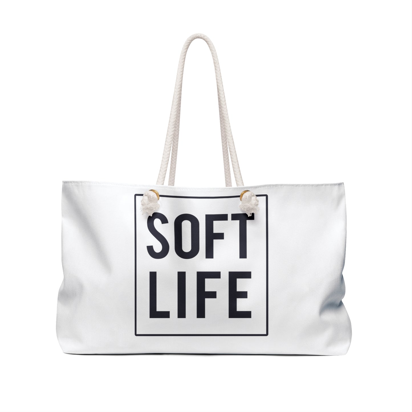 "Soft Life" Bag (white)