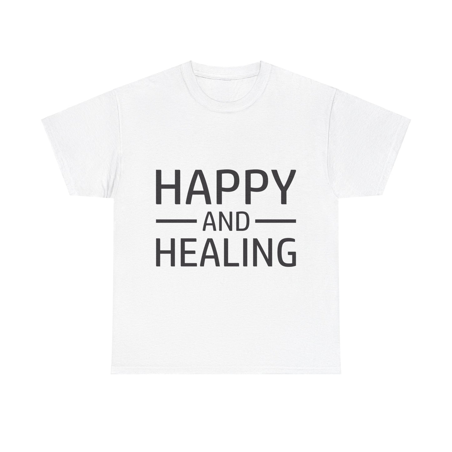 Happy and Healing Unisex Heavy Cotton Tee