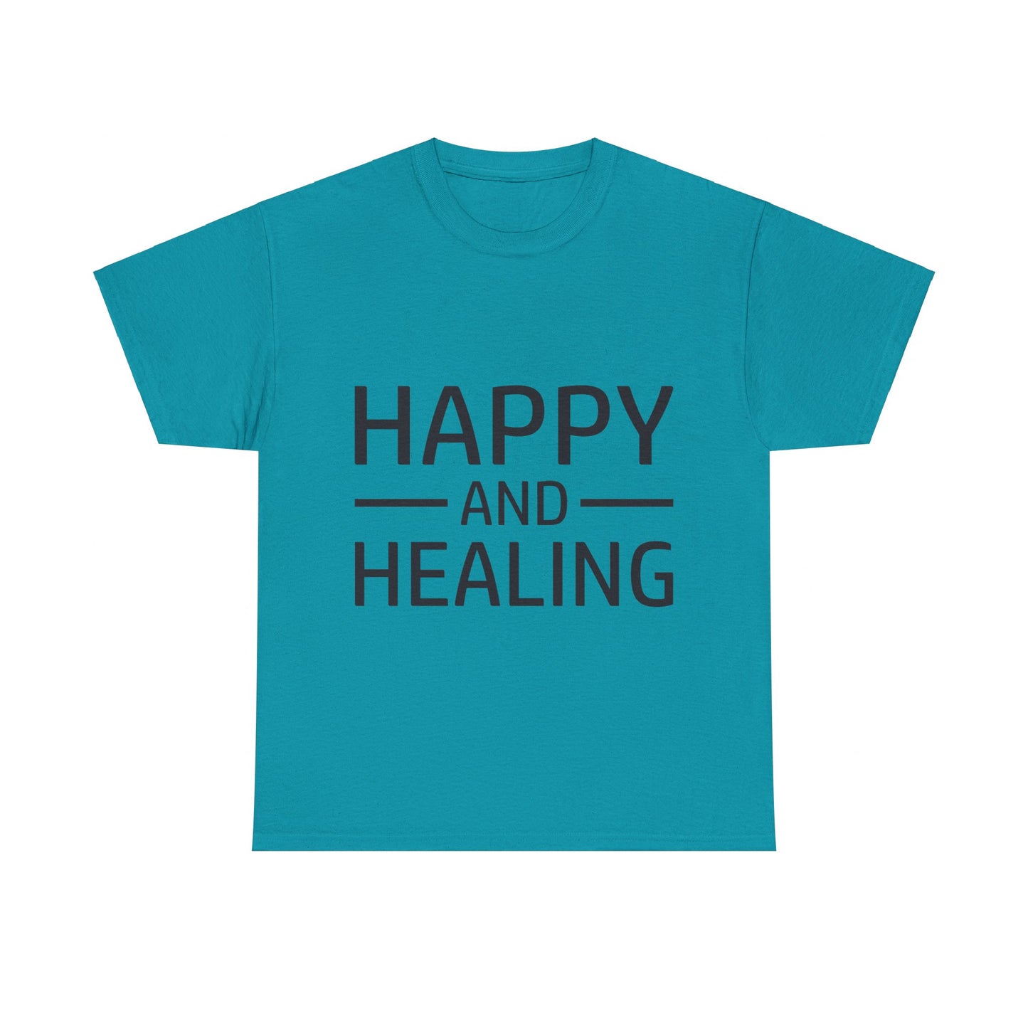 Happy and Healing Unisex Heavy Cotton Tee