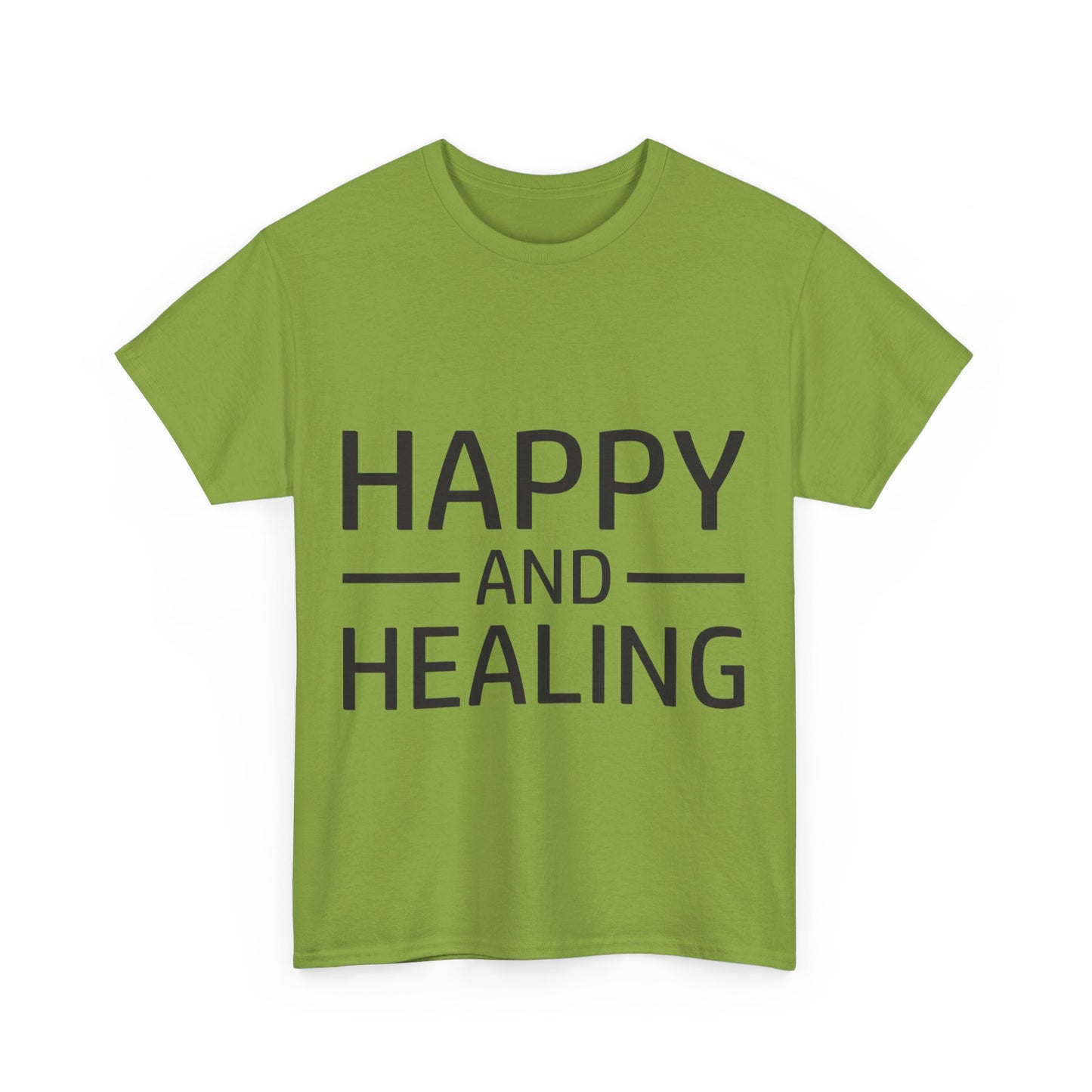 Happy and Healing Unisex Heavy Cotton Tee