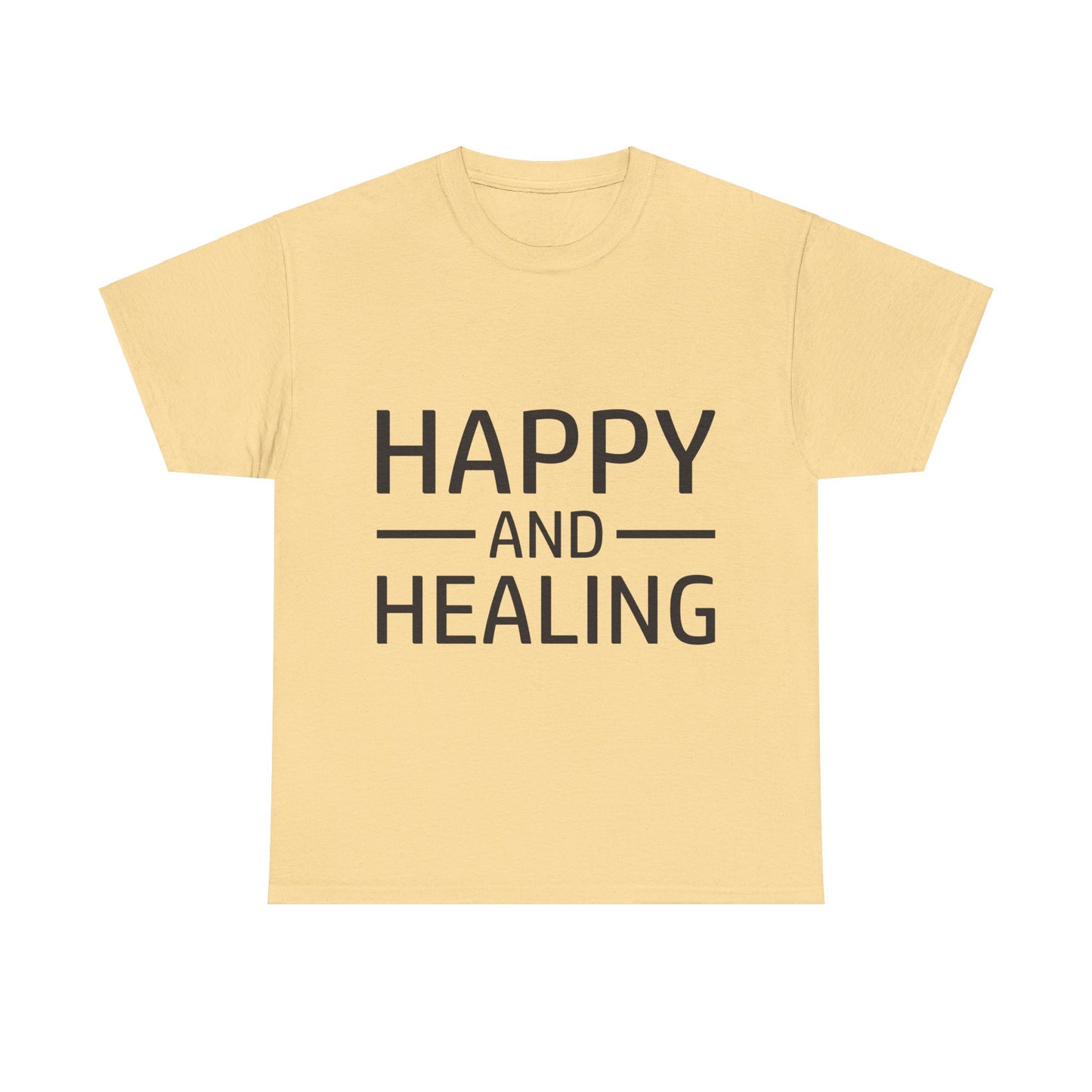 Happy and Healing Unisex Heavy Cotton Tee