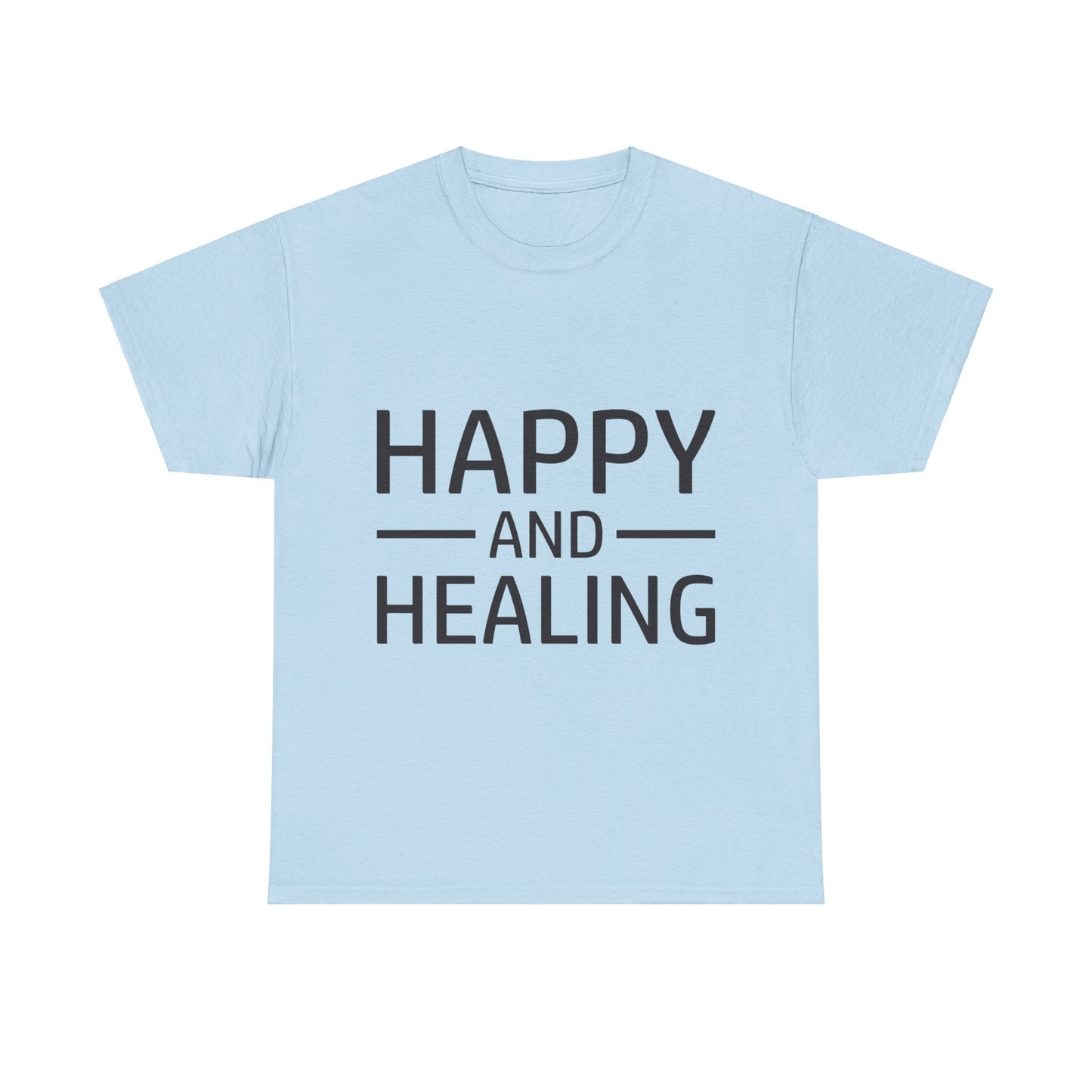 Happy and Healing Unisex Heavy Cotton Tee