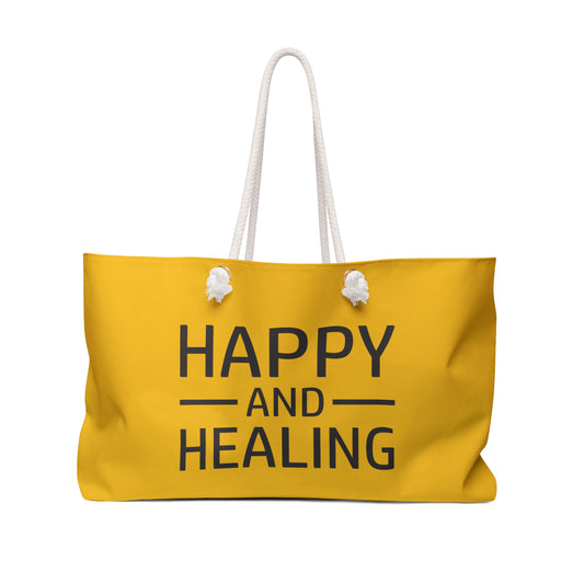 Happy and Healing Weekender Bag