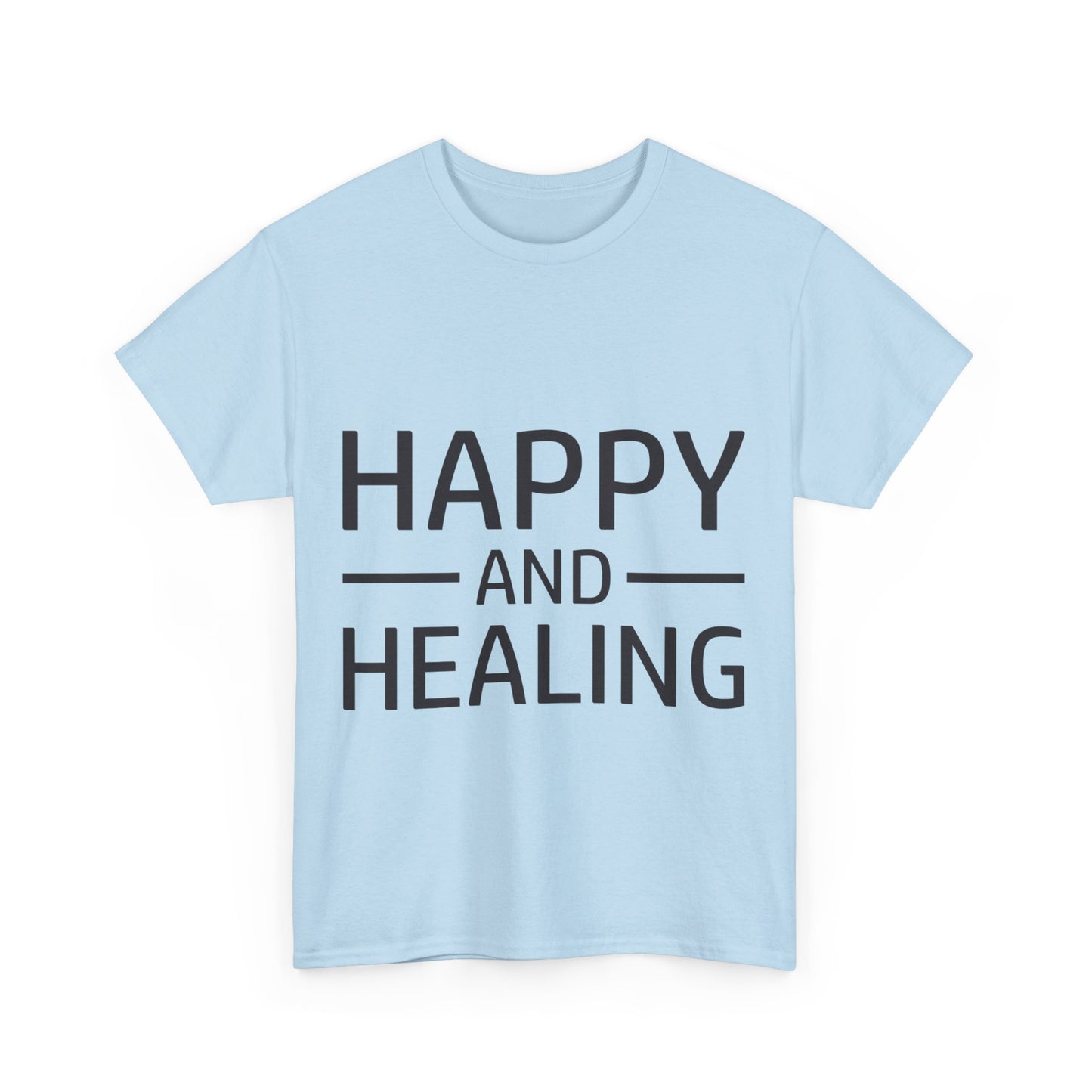 Happy and Healing Unisex Heavy Cotton Tee