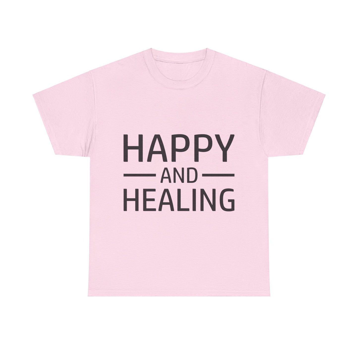 Happy and Healing Unisex Heavy Cotton Tee