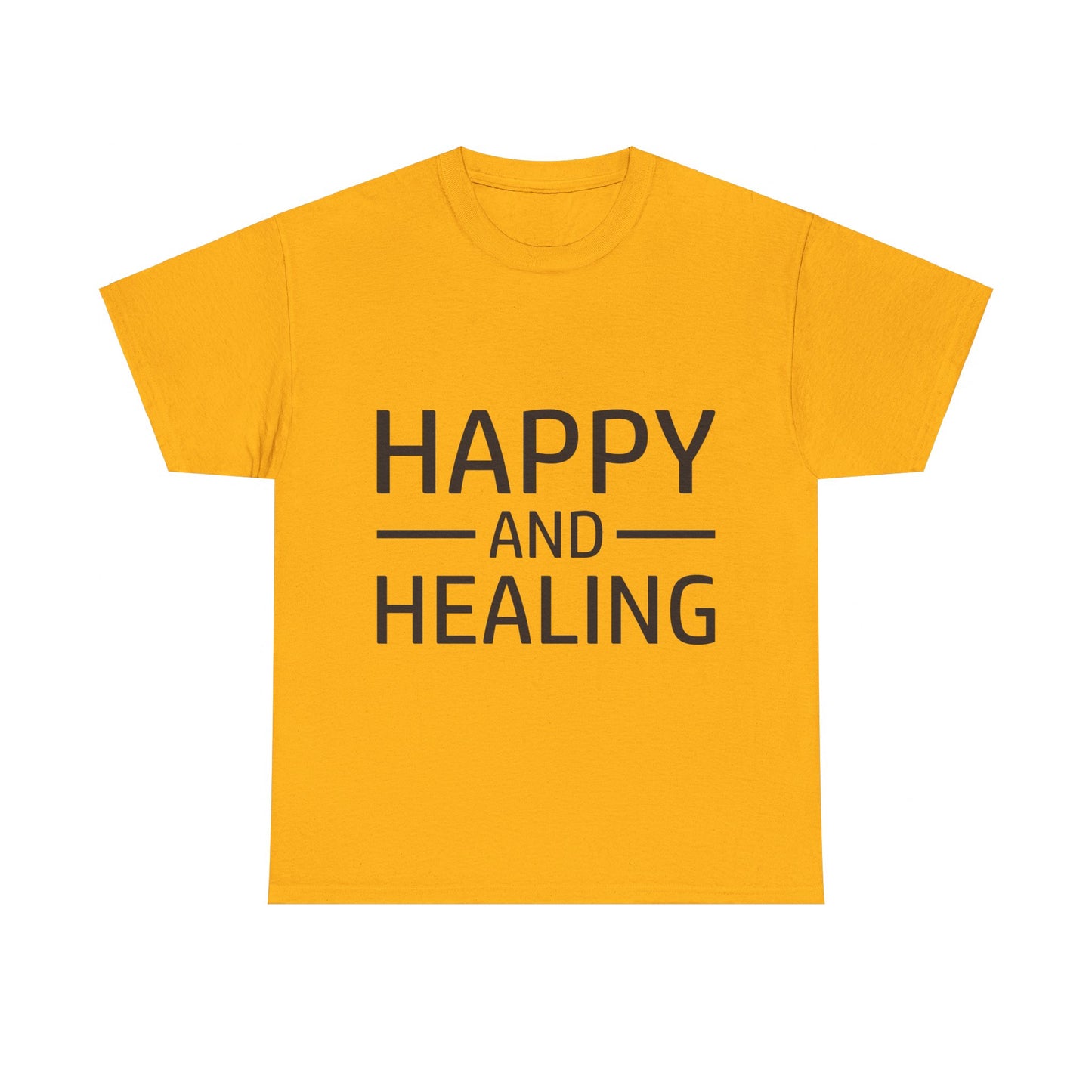 Happy and Healing Unisex Heavy Cotton Tee