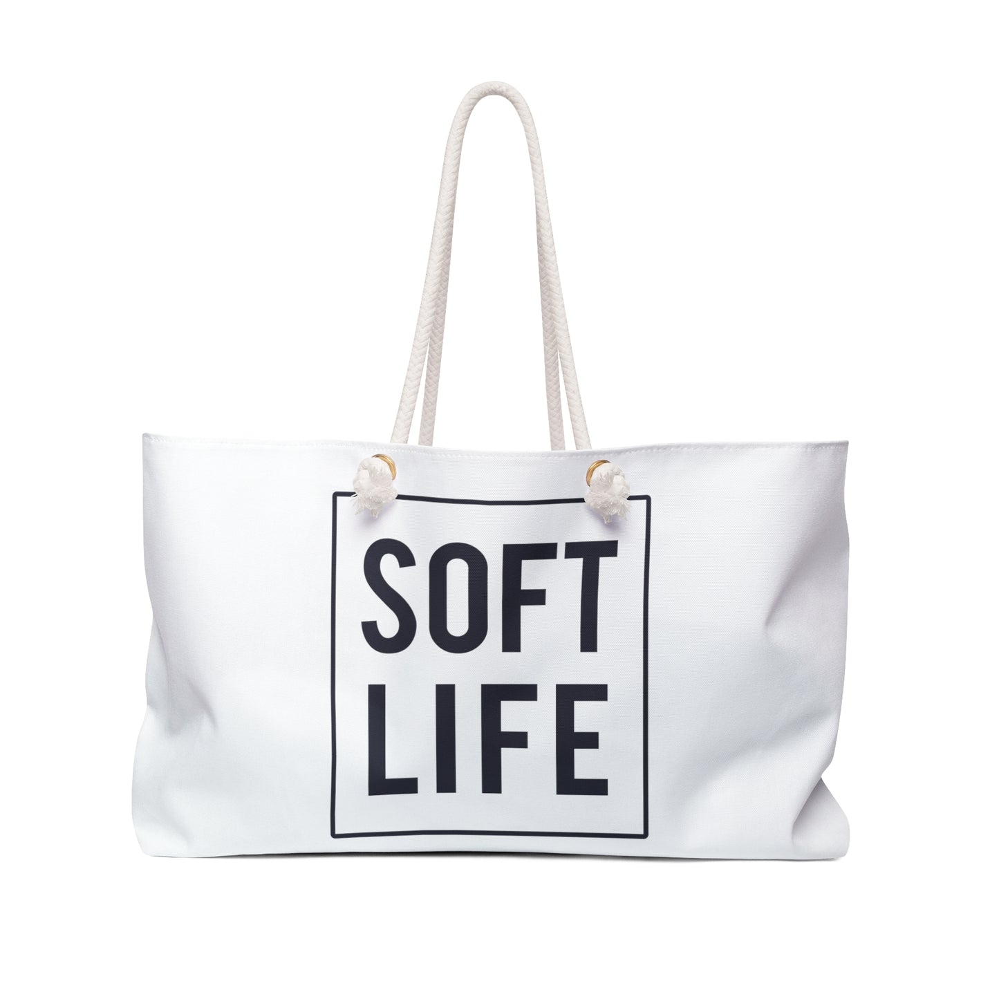 "Soft Life" Bag (white)