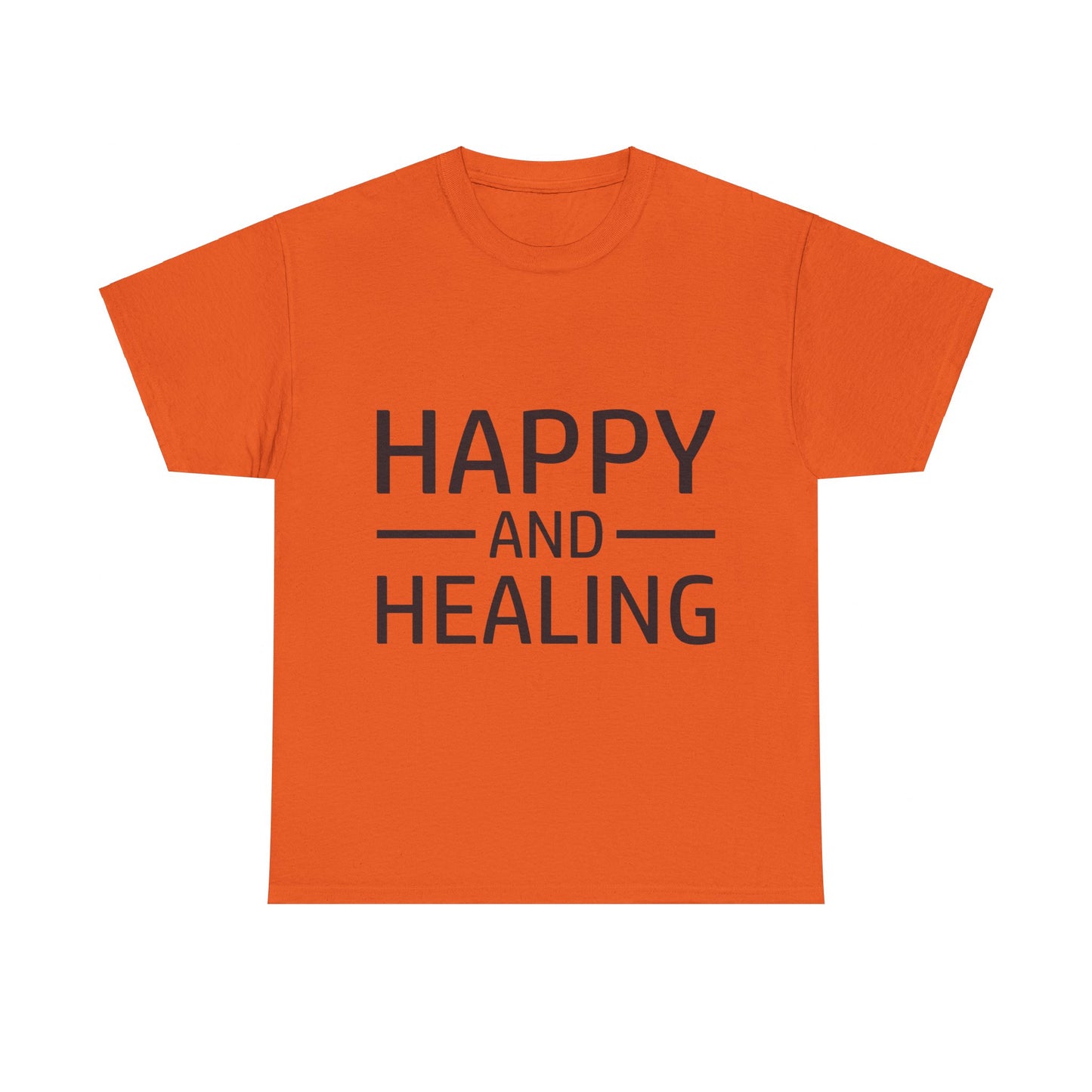 Happy and Healing Unisex Heavy Cotton Tee