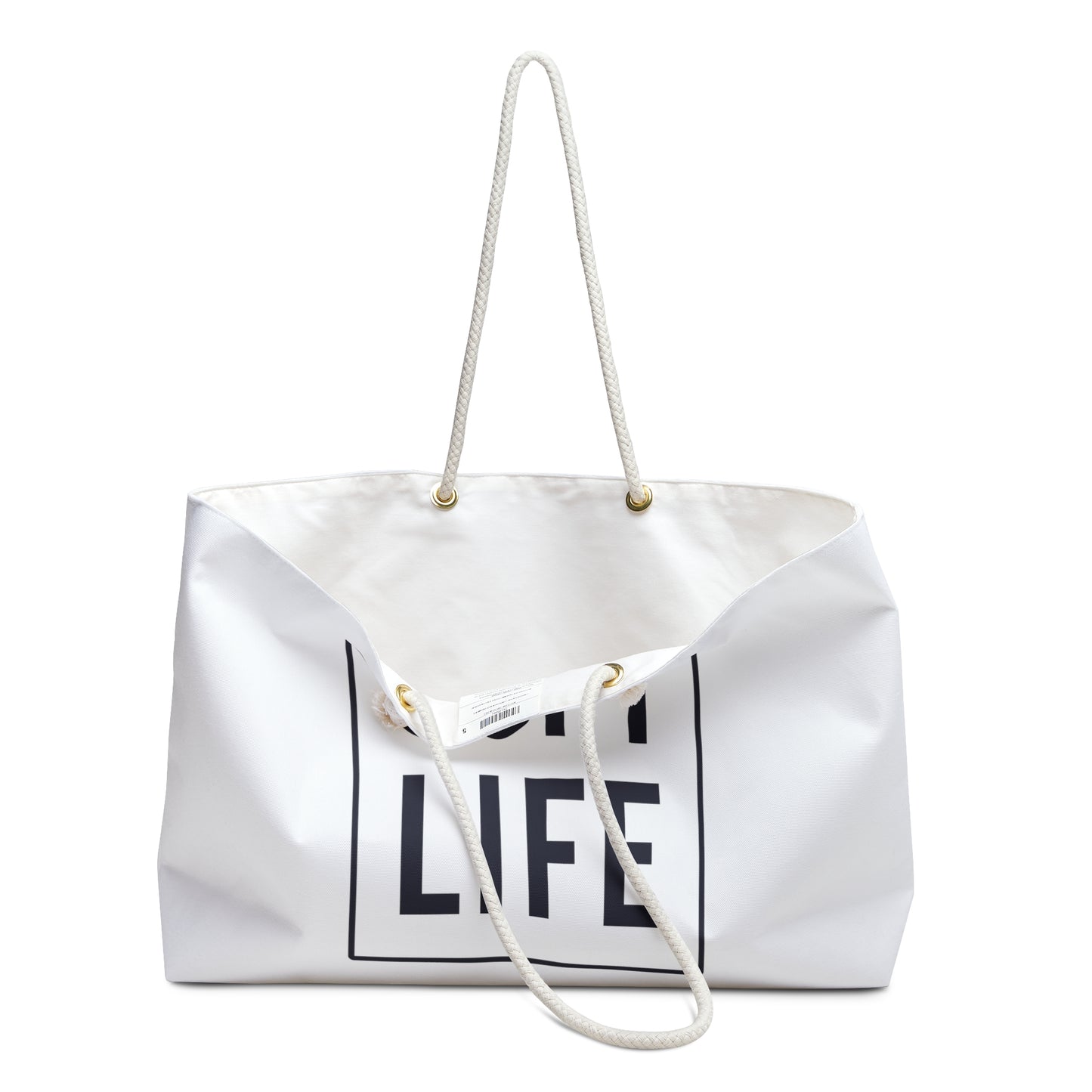 "Soft Life" Bag (white)