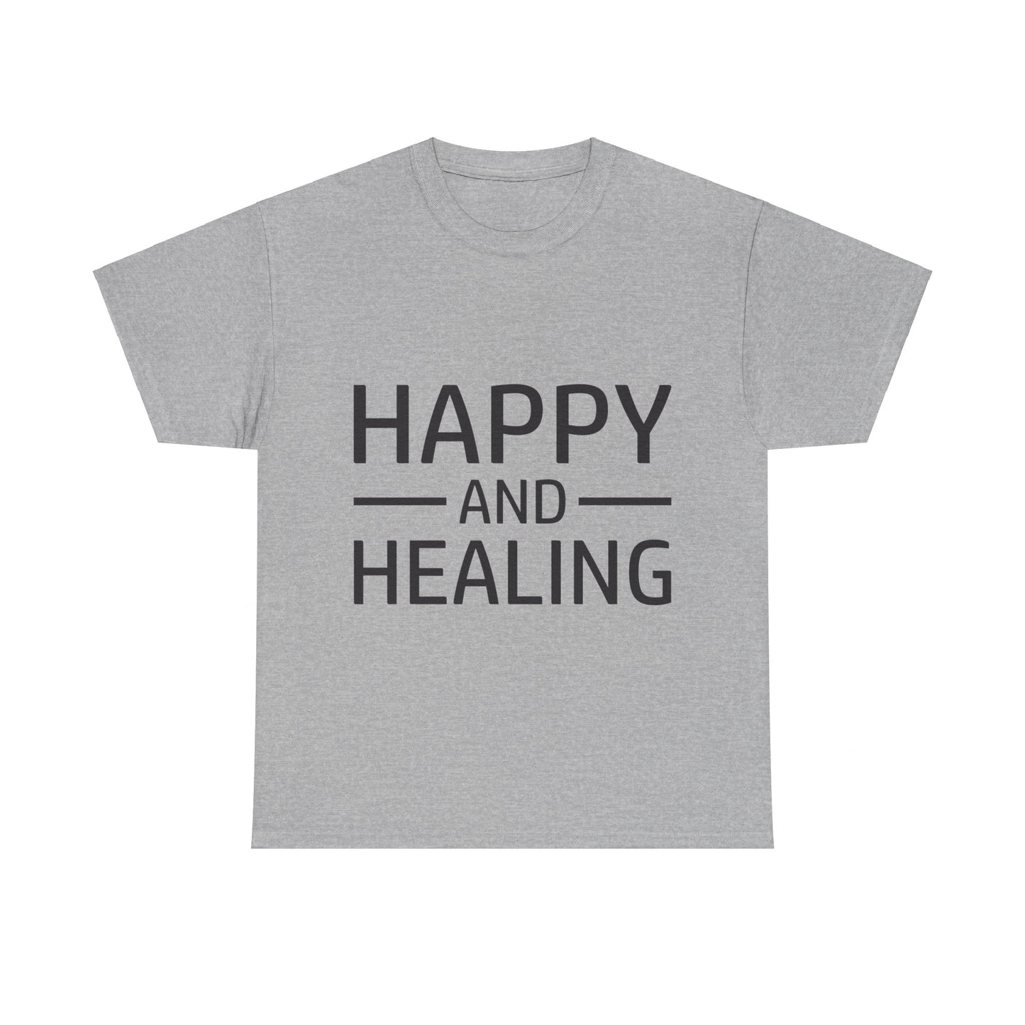 Happy and Healing Unisex Heavy Cotton Tee